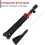 Travel Hitting Tee, Compact Lightweight Design for Quick Setup, Durable Rubber Topper for Long-Lasting Performance 3