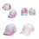 Paire de chapeaux d'extérieur réglables, ensemble-arc-en-ciel 2