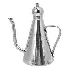 304 Stainless Steel Olive Oil Dispenser 350ML Leakproof Controlled Pouring for Modern Kitchen