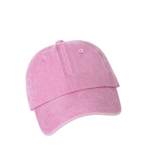 Casquette de Baseball de couleur en détresse, facile à -Rose