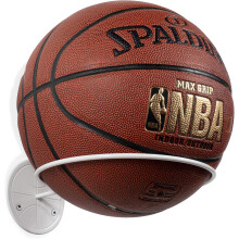 Effortlessly Enhance Your Decor, Durable Design Wall-Mounted Ball Stand For Basketball, Football, Soccer - Space-Saving, Multi-Purpose Functionality,