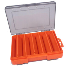 , transparent storage box for fishing bait, doublesided, fishing equipment, toolbox