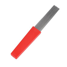 Guiro Brush Scraper Stainless Steel Percussion Instrument for Music Party Performance