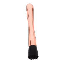 Stainless Steel Cocktail Muddler Rose Gold Bar Tool for Ice Crushing and Fruit Mixing