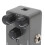 Pedal de efecto fuzz, DC9V, compacto, plateado 10