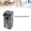 Pedal de efecto fuzz, DC9V, compacto, plateado 5