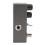 Pedal de efecto fuzz, DC9V, compacto, plateado 12
