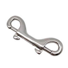 Doubleended bolts for snapping in diving hooks, stainless steel, quick connection, carabiner, durable scuba trigger clip, easy to use