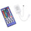 Rgbw Infrared Controller With Dimmer Function, 40 Button Ir Remote Compatible With 12V To 24V Led Strip Lights Customizable Led Pool Lighting Solution 4