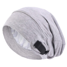 Chapeau à tissage modifiable, Clip dissimulé, mélange-Gris clair