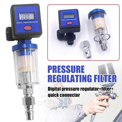 Régulateur d'air pneumatique facile à installer, régulateur de pression numérique largement compatible avec un système de réglage intelligent, 1