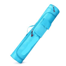 Yoga Mat Bag Fitness Sports Yoga Mat Bag Multifunctional Bag Yoga Carrier Backpack Storage Yoga Mat Holder (Blue)