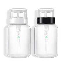 Eco-Friendly PP Material Clear Cosmetic Container With Lockable Pump For Professional Or Home Use