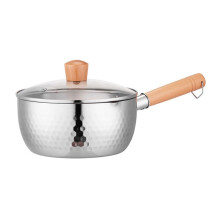Stainless Steel Stockpot with Steamer Insert for Soup, Instant Noodles, Milk, Dorm Cooking