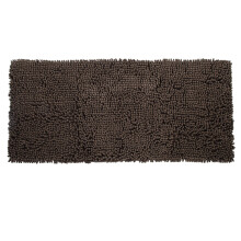 Chenille Bath Rug, Quick Dry Bathroom Rugs for Luxurious Feel, Absorbent Microfiber Mats Perfect for Master Bath and Guest Suites, Machine Washable Ba