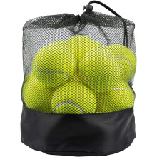 Multifunktionelle tennisbolde, 15-pak træningstennisbolde i normal størrelse til alle baneoverflader, med ensartet opspring og nem bærbarhed.