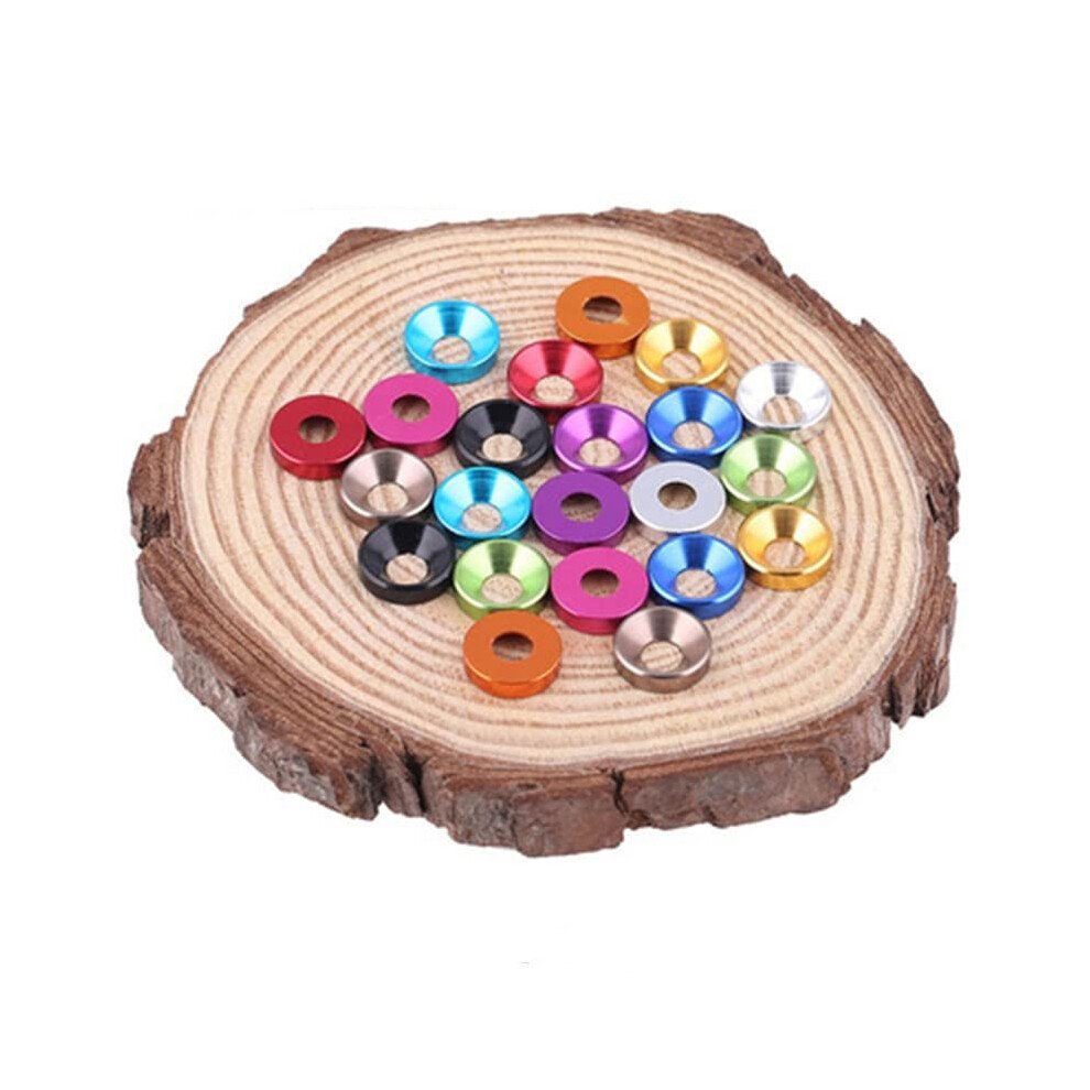 Metal Washers, Aluminium Fender Washers, M2m8, Aluminium Washer, Black, M8 10Pcs 9119770467652