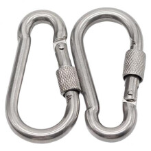 6X 2 Heavy, Light carabiners, Excellent for securing pets, Outdoor, Camping, Hiking, Hammock, Dog leash harness,
