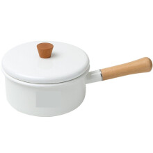 Enamel Milk Pan Nonstick Soup Pot for Induction and Gas Stove Cooking Kitchen Use