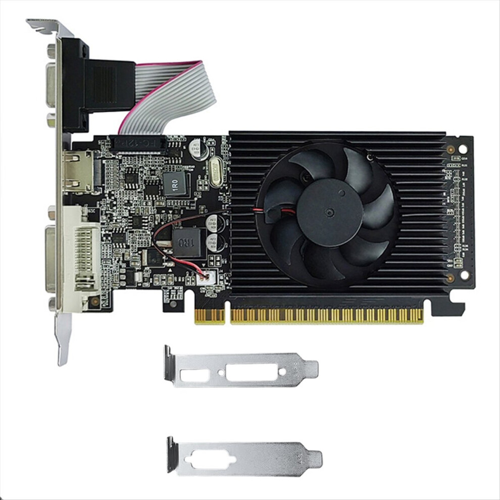 Gt210 1Gb Ddr3 64Bit Graphics Card Pcie 2.0 40Nm Gpu -Compatible+Vga+D 4853841115107