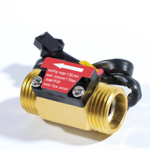 MessingHalle flow sensor, flow sensor, flow sensor, flow meter, liquid sensor, liquid sensor, switch, 1.27 cm (1/2 inch), 1 inch (45293)