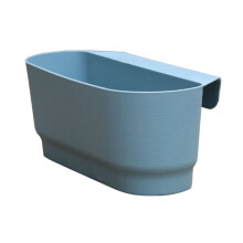 Corrimão de Parede Semicircular para Pendurar Flores, Vasos de Plástico, Cestas Adequadas para Varanda, Cerca, Jardim, Ambiente Externo e Interno C