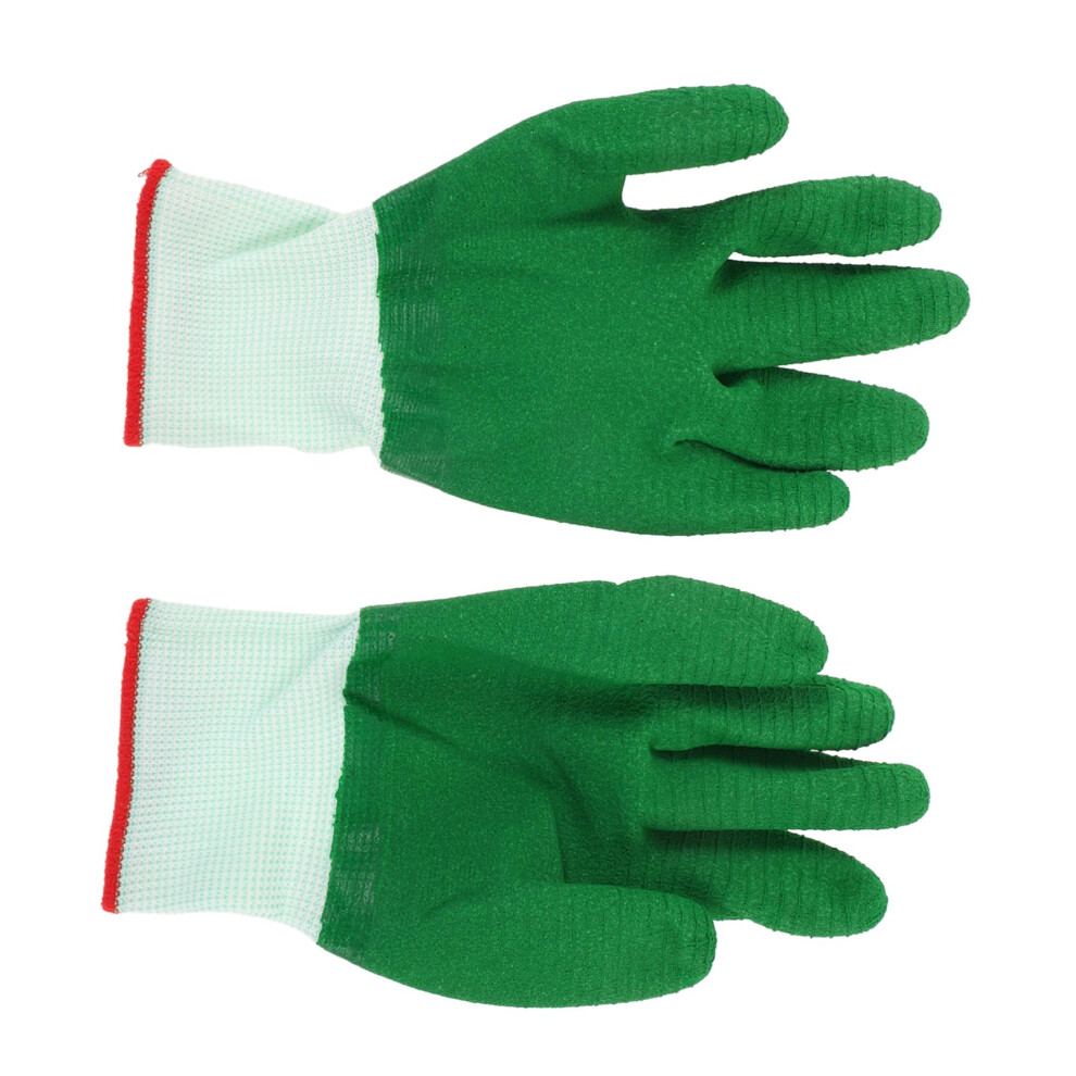 4 Pairs Antislip Work Gloves For Glass Handling, Flexible Heavyduty Safety Gloves For Industrial And Outdoor Use 9001264664763
