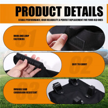 10 X 10 X 62 Polegadas Canopy Bag Substituição para 10x 10 Up Canopy Tent com Rodas de Rolo - Canopy Carrying Bag com Alças