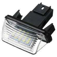 12V 6500K 18LED Kentekenplaatverlichting Helderwitte Lamp Kentekenplaatverlichting voor 206/307/308 voor C3/C4/C5