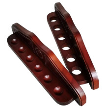 6 Cue Wandgemonteerd Rek Houten Standaard Pool Stick Hold Stand-Biljart Pool Cue Rack Houten Houdt Biljartbenodigdheden