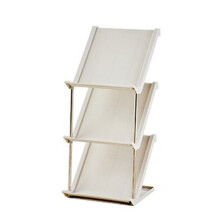 Space saving Shoe Cabinet Stand Holder- Cream White 3