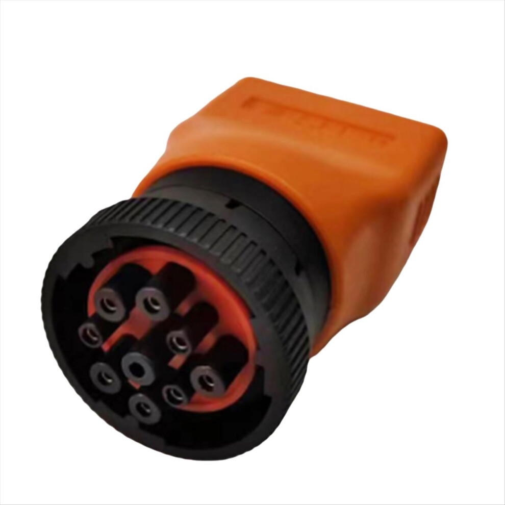 Trucks Diagnostic Terminal Connector Obd2 To 9Pin Cable Adapter Compu 4853841116463