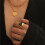 Open Vingerringbreedte Franse Vintage Ring Damesring 4