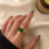 Open Vingerringbreedte Franse Vintage Ring Damesring 3