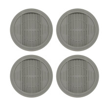 Bett Stopper MöBel Stopper, 4 Packungen Rad Stopper MöBel Rollen Becher Passt auf Alle BöDen und RäDer Von Sofas, Betten