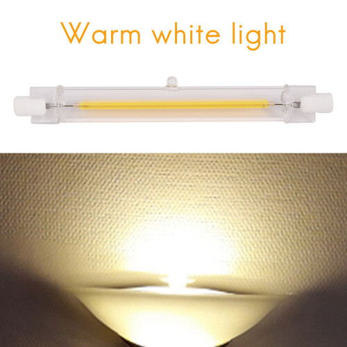 Dimmable R7S Led Cob 10W 118Mm Led Light Bulbs Replace Halogen Lamp-Warm White Light 220V 2