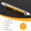 Dimmable R7S Led Cob 10W 118Mm Led Light Bulbs Replace Halogen Lamp-Warm White Light 220V 2