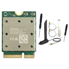 QCNCM865 WiFi7-kaart Bluetooth 5.4 Tri-Band 2.4G/5G/6Ghz 5800M M.2-kabel