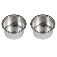 2st 51 mm 4 Koppar Filterbyte Filterkorg för Kaffe Bottenlöst Portafilter för  EC680/EC685 Espresso