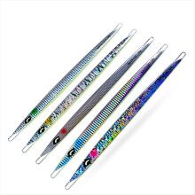 5x 60g Jig Fishing Jigbait Spoon Baits Lure Artificial Fast Sinking Ta