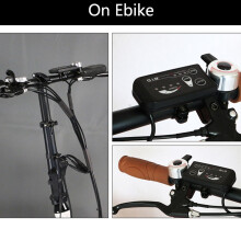 Connecteur D'Affichage à LED 810 pour Compteur de Vitesse de VéLo éLectrique Connecter le Phare Ebike et le ContrôLeur de LED, éTanche