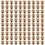 100Pcs M3 Thread Knurled Brass Threaded Heat Set Resistant Insert Embe 6