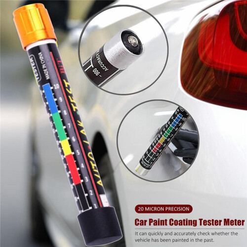 Autolakdiktemeter, draagbare coatingmeter, crashtestapparaat. 2