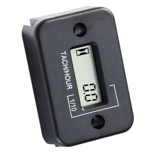 Tachometer Hour Meter Waterproof LCD Display Motorcycle ATV Snowmobile Marine Boat Ski Gasoline Engine