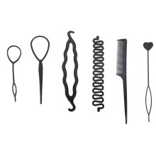Hair Distribution Braiding Artifact Girl Baby Hairdressing Tools Combing Toolfull Set Little Girl Hair Tying Tools