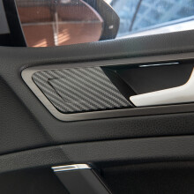 Car Interior Door Handle Panel Cover Trim for Golf 7 7.5 MK 7 2014-2020 Door Seat Lock Button Panel Carbon Fiber