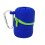 Silicone Fishing Can, Foldable, Fly Box,, Hook Included, Blue 1