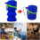 Silicone Fishing Can, Foldable, Fly Box,, Hook Included, Blue 5