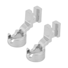 2 StüCk Lineal Fuß mit Niedrigem Schaft für Freemotion Quilten, 1/4 Zoll Dicke Lineale, Lineal Quilt Fuß, Kompatibel mit Singer