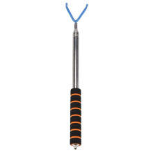 Disc Retriever Disc Grabber 10 Feet Portable Telescoping Pole with Durable Hook for Outdoor Flying Disc